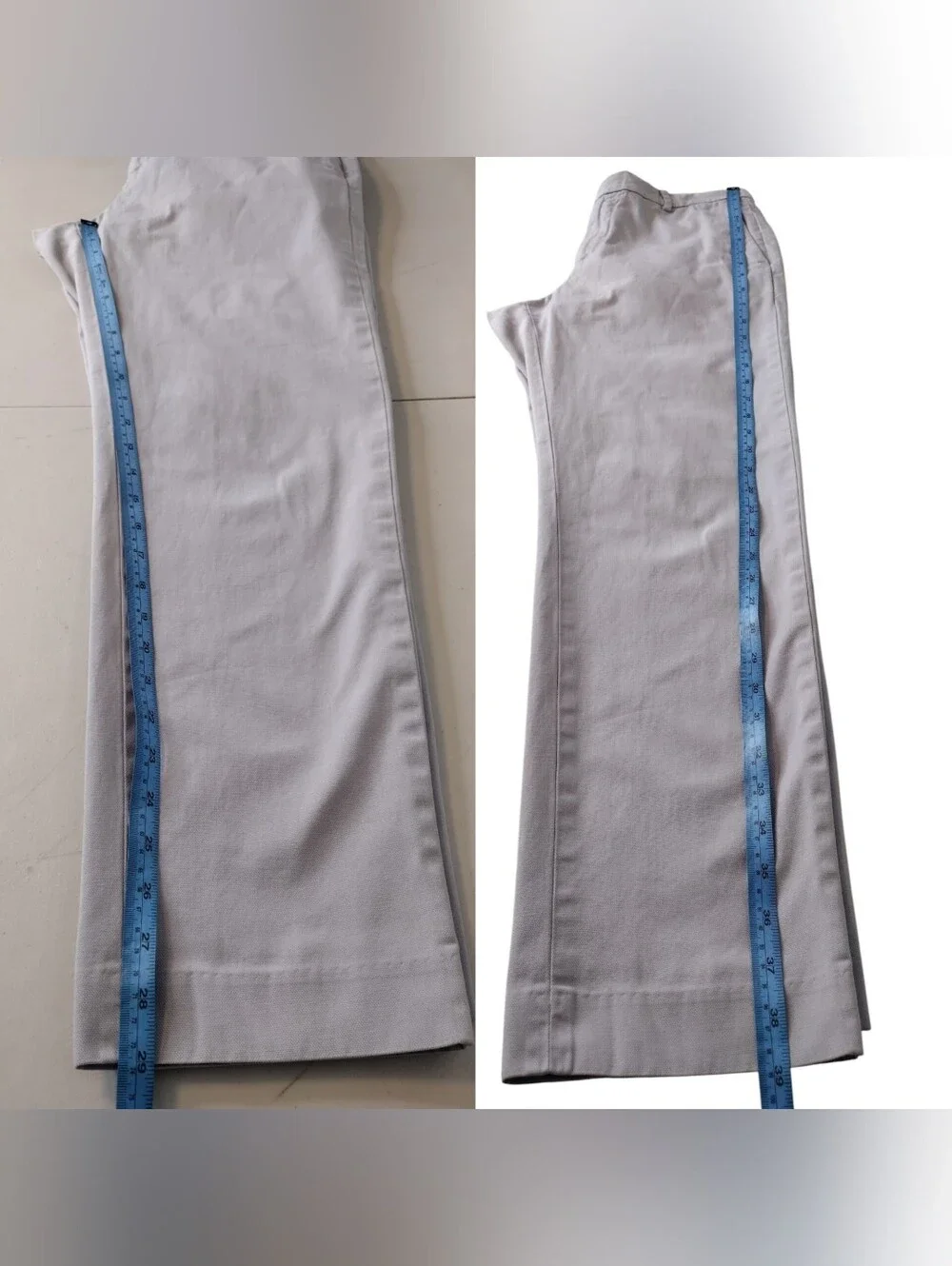 Bonobos Light Gray Straight Fit Athletic Chinos Sz 30/30